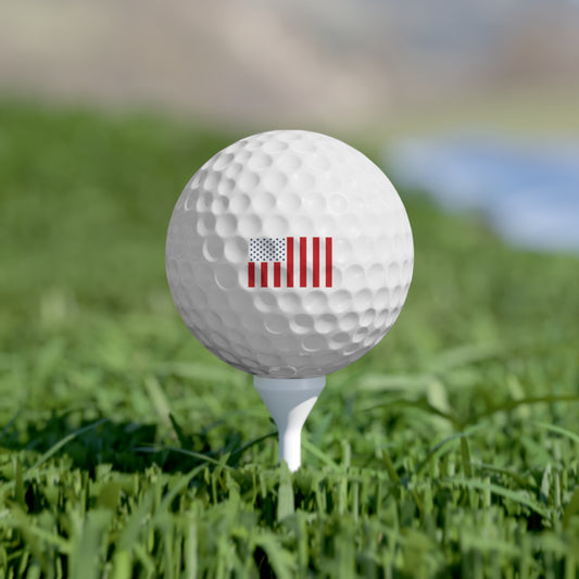 Civil Peace Flag Golf Balls, 6pcs
